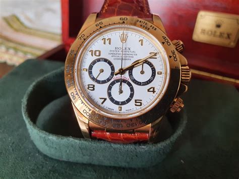 daytona oro cinturino pelle prezzo